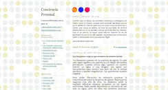 Desktop Screenshot of concienciapersonal.com